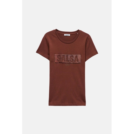 Salsa Camisetas de chica 21010486 MARRON